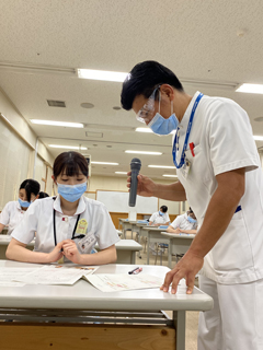 重症･急性患者看護専門看護師による研修風景