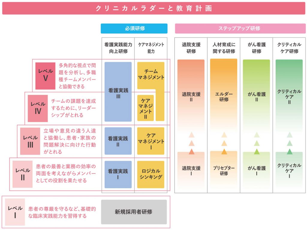 テクニカルラダーと教育計画