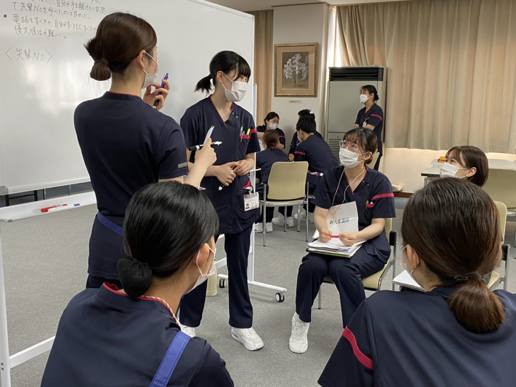 新人看護師さんの入職半年後の成長