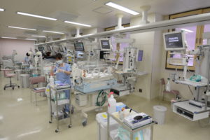 新生児集中治療室の様子