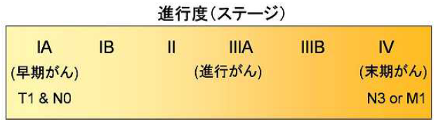 胃がん進行度（ステージ）説明図