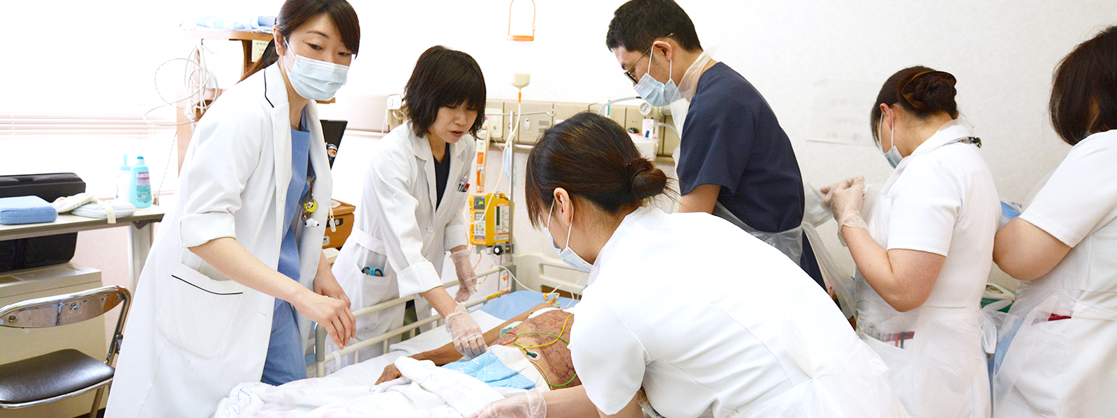 褥瘡予防対策チームの活動風景