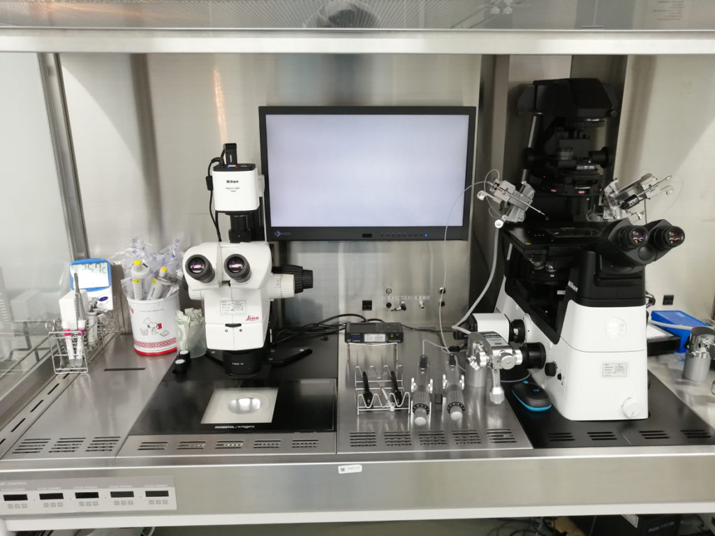 不妊治療の機器